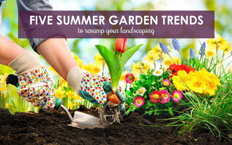 5 Summer Garden Trends to Revamp Your Landscaping