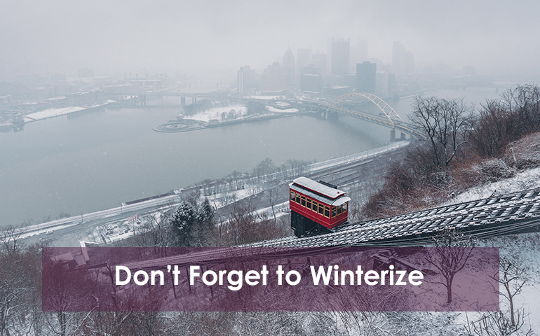 Did You Winterize?