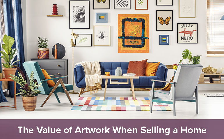 The Value of Artwork When Selling a Home